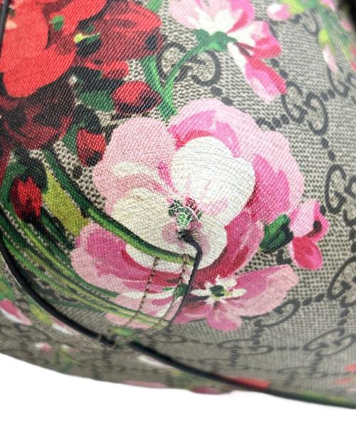 GUCCI（グッチ）GUCCI (グッチ) トートバッグ GGブルームス ベージュ×レッドの古着・服飾アイテム