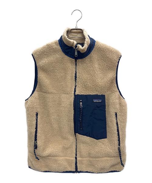 Patagonia（パタゴニア）Patagonia (パタゴニア) クラシックレトロXベスト アイボリー サイズ:Lの古着・服飾アイテム