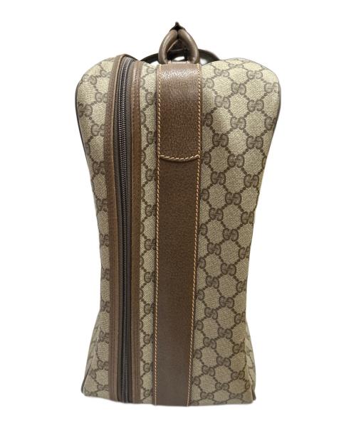 GUCCI（グッチ）GUCCI (グッチ) スーツケース OLD GUCCI  ブラウンの古着・服飾アイテム