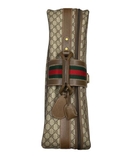 GUCCI（グッチ）GUCCI (グッチ) スーツケース OLD GUCCI  ブラウンの古着・服飾アイテム