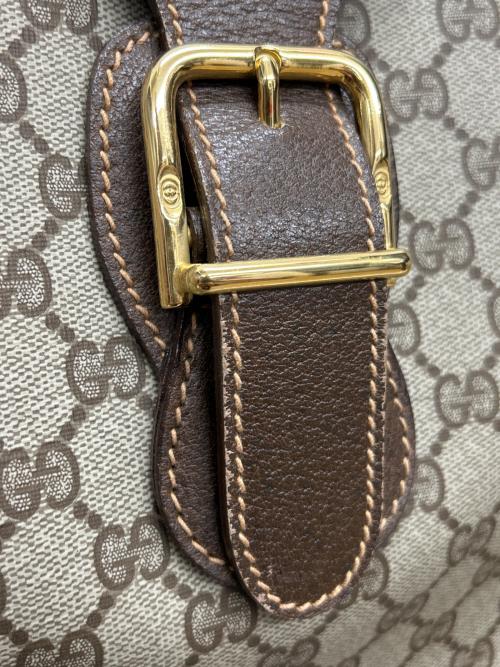 GUCCI（グッチ）GUCCI (グッチ) スーツケース OLD GUCCI  ブラウンの古着・服飾アイテム