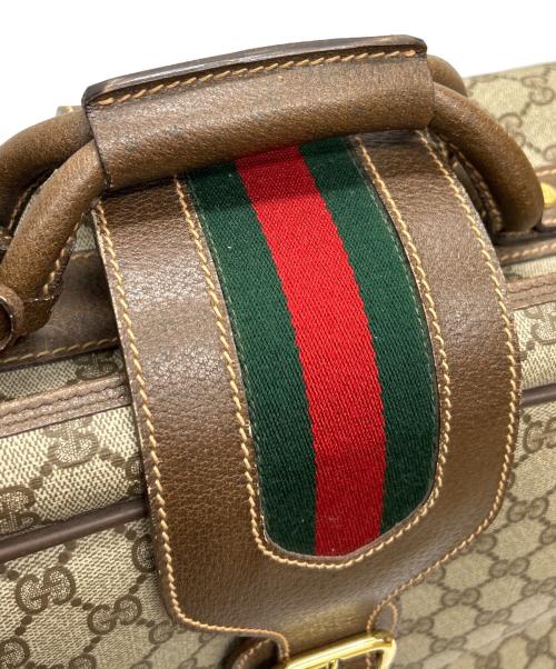 GUCCI（グッチ）GUCCI (グッチ) スーツケース OLD GUCCI  ブラウンの古着・服飾アイテム