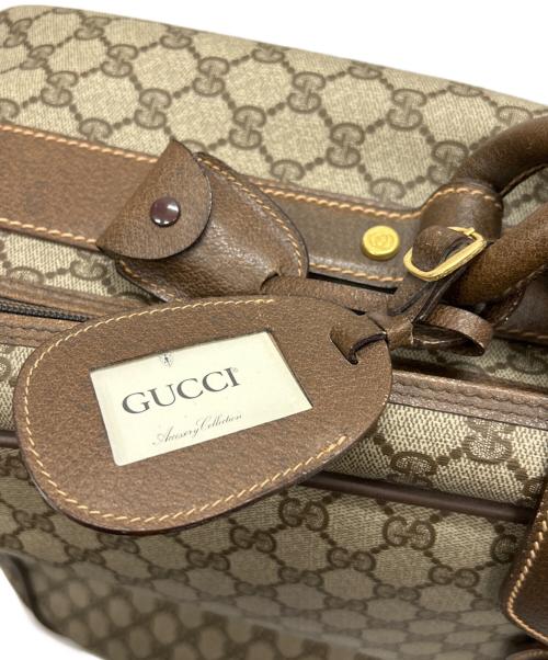 GUCCI（グッチ）GUCCI (グッチ) スーツケース OLD GUCCI  ブラウンの古着・服飾アイテム