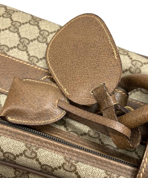 GUCCI（グッチ）GUCCI (グッチ) スーツケース OLD GUCCI  ブラウンの古着・服飾アイテム