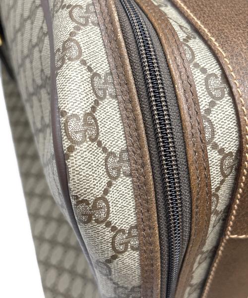 GUCCI（グッチ）GUCCI (グッチ) スーツケース OLD GUCCI  ブラウンの古着・服飾アイテム