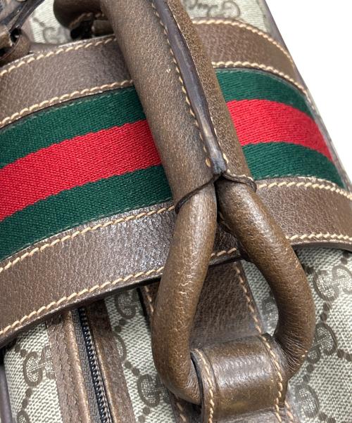 GUCCI（グッチ）GUCCI (グッチ) スーツケース OLD GUCCI  ブラウンの古着・服飾アイテム