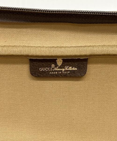 GUCCI（グッチ）GUCCI (グッチ) スーツケース OLD GUCCI  ブラウンの古着・服飾アイテム
