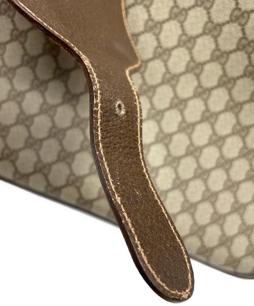 GUCCI（グッチ）GUCCI (グッチ) スーツケース OLD GUCCI  ブラウンの古着・服飾アイテム