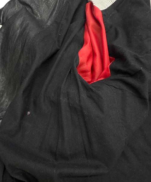 DIESEL（ディーゼル）DIESEL (ディーゼル) レザー切替ジャケット ブラック サイズ:Mの古着・服飾アイテム