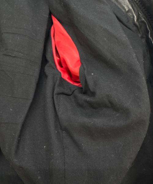 DIESEL（ディーゼル）DIESEL (ディーゼル) レザー切替ジャケット ブラック サイズ:Mの古着・服飾アイテム