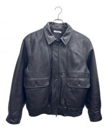 JOURNAL STANDARD（ジャーナルスタンダード）の古着「レザージャケット」｜ブラック