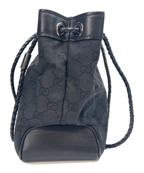 GUCCI（グッチ）GUCCI (グッチ) ハンドバッグ ブレイデッドハンドル ブラックの古着・服飾アイテム