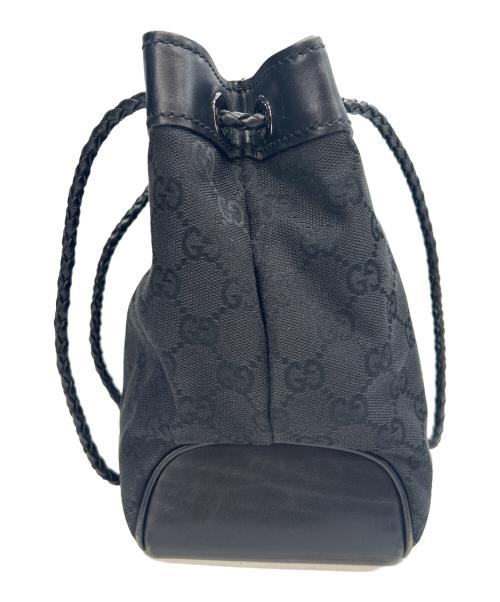 GUCCI（グッチ）GUCCI (グッチ) ハンドバッグ ブレイデッドハンドル ブラックの古着・服飾アイテム