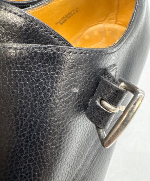 JOHN LOBB（ジョンロブ）JOHN LOBB (ジョンロブ) ダブルモンクストラップシューズ ブラック サイズ:8EEの古着・服飾アイテム