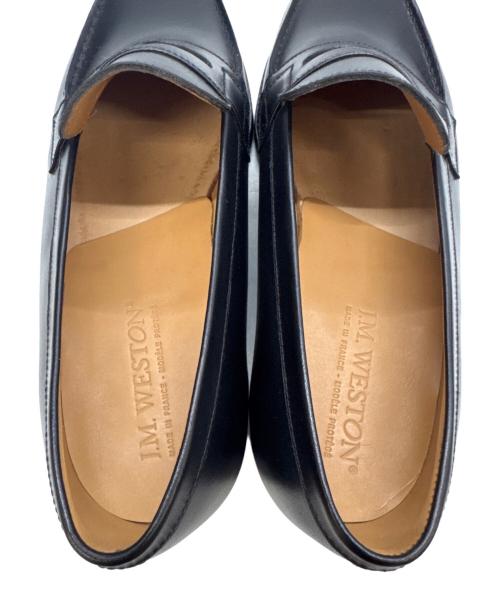 J.M.WESTON（ジェイエムウエストン）J.M.WESTON (ジェイエムウエストン) 180シグネチャーコインローファー ブラック サイズ:6 Dの古着・服飾アイテム