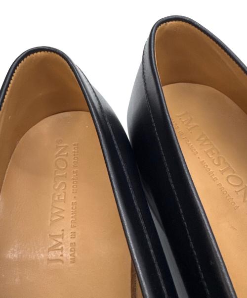 J.M.WESTON（ジェイエムウエストン）J.M.WESTON (ジェイエムウエストン) 180シグネチャーコインローファー ブラック サイズ:6 Dの古着・服飾アイテム