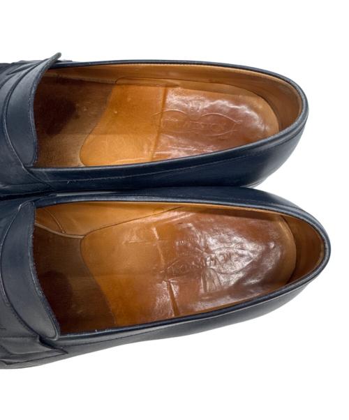 J.M.WESTON（ジェイエムウエストン）J.M.WESTON (ジェイエムウエストン) 180シグネチャーコインローファー ネイビー サイズ:8 Dの古着・服飾アイテム