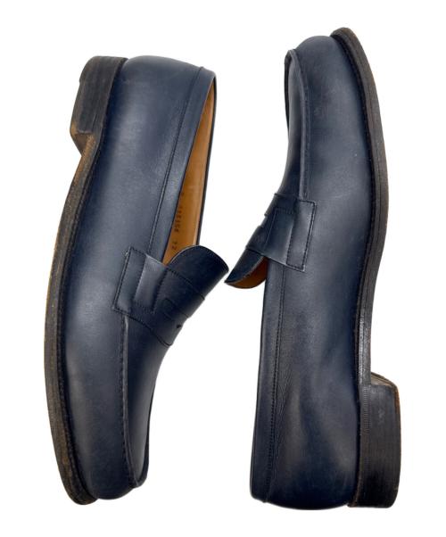 J.M.WESTON（ジェイエムウエストン）J.M.WESTON (ジェイエムウエストン) 180シグネチャーコインローファー ネイビー サイズ:8 Dの古着・服飾アイテム