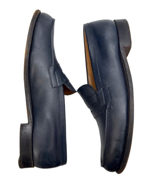 J.M.WESTON（ジェイエムウエストン）J.M.WESTON (ジェイエムウエストン) 180シグネチャーコインローファー ネイビー サイズ:8 Dの古着・服飾アイテム