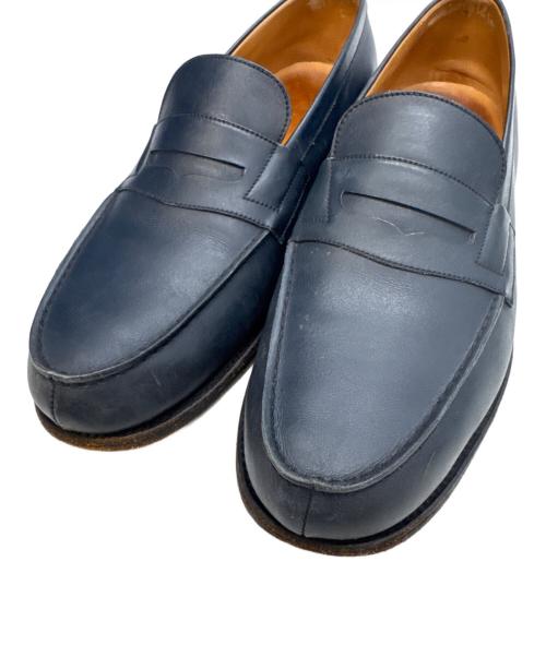 J.M.WESTON（ジェイエムウエストン）J.M.WESTON (ジェイエムウエストン) 180シグネチャーコインローファー ネイビー サイズ:8 Dの古着・服飾アイテム