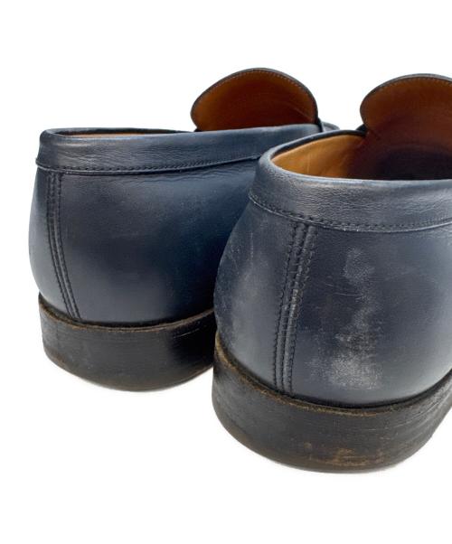 J.M.WESTON（ジェイエムウエストン）J.M.WESTON (ジェイエムウエストン) 180シグネチャーコインローファー ネイビー サイズ:8 Dの古着・服飾アイテム