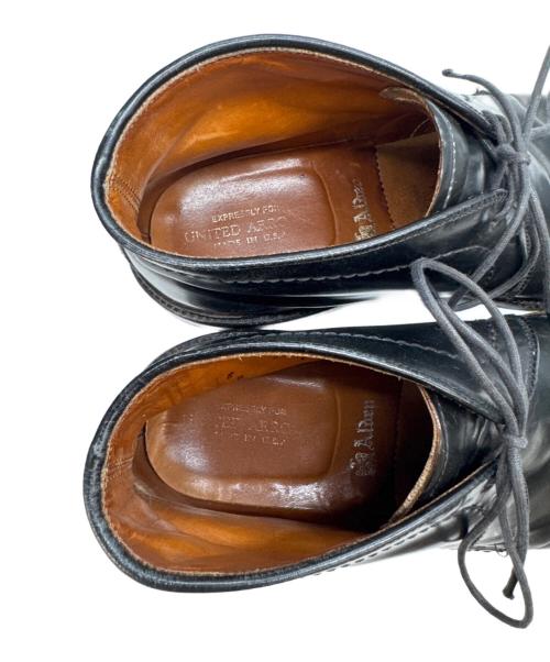 Alden（オールデン）Alden (オールデン) UNITED ARROWS (ユナイテッドアローズ) コードバン チャッカーブーツ ブラック サイズ:8Dの古着・服飾アイテム