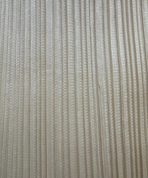 PLEATS PLEASE（プリーツプリーズ）PLEATS PLEASE (プリーツプリーズ) ハイネックプリーツカットソー ベージュ サイズ:3の古着・服飾アイテム