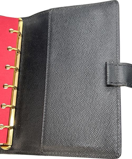 LOUIS VUITTON（ルイ ヴィトン）LOUIS VUITTON (ルイ ヴィトン) 手帳カバー エピ アジェンダPM 村上隆 チェリー ブルーの古着・服飾アイテム