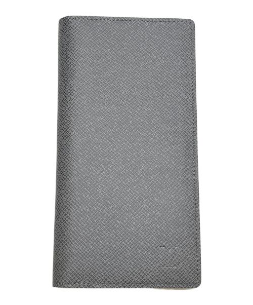 LOUIS VUITTON（ルイ ヴィトン）LOUIS VUITTON (ルイ ヴィトン) 長財布 タイガ ポルトフォイユ・ロン タイガ グラシエ グレーの古着・服飾アイテム