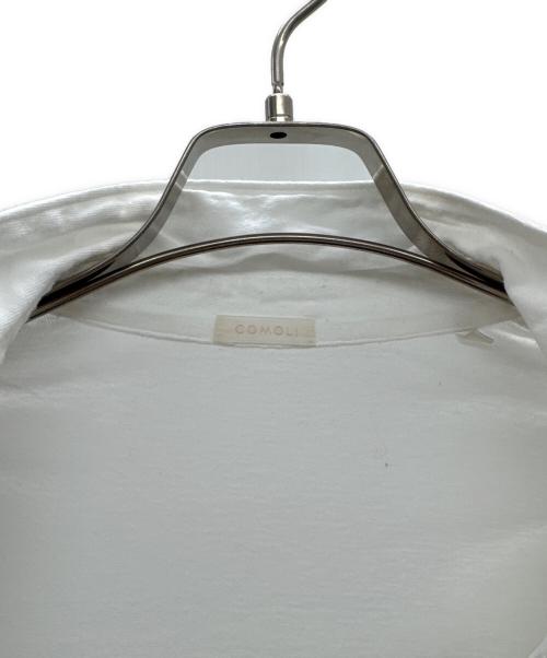 COMOLI（コモリ）COMOLI (コモリ) コットンジャージ コモリシャツ ホワイト サイズ:2の古着・服飾アイテム
