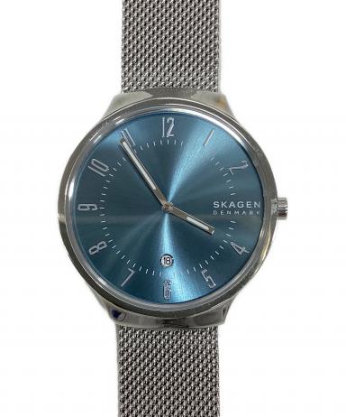 中古・古着通販】SKAGEN (スカーゲン) 腕時計 ブルー｜ブランド・古着 