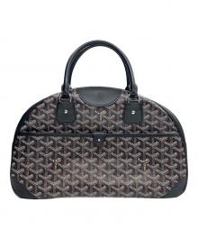 GOYARD（ゴヤール）の古着「ボストンバッグ サンジャンヌMM」｜ブラウン×ブラック