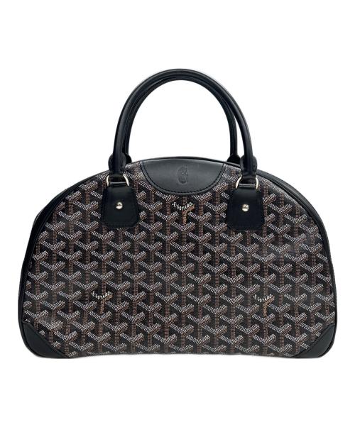 GOYARD（ゴヤール）GOYARD (ゴヤール) ボストンバッグ サンジャンヌMM ブラウン×ブラックの古着・服飾アイテム