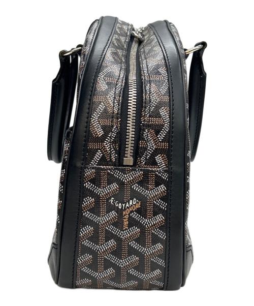 GOYARD（ゴヤール）GOYARD (ゴヤール) ボストンバッグ サンジャンヌMM ブラウン×ブラックの古着・服飾アイテム