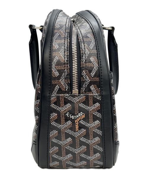 GOYARD（ゴヤール）GOYARD (ゴヤール) ボストンバッグ サンジャンヌMM ブラウン×ブラックの古着・服飾アイテム