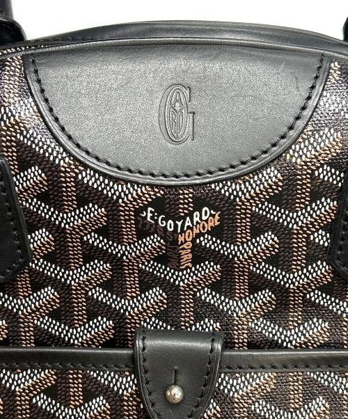 GOYARD（ゴヤール）GOYARD (ゴヤール) ボストンバッグ サンジャンヌMM ブラウン×ブラックの古着・服飾アイテム