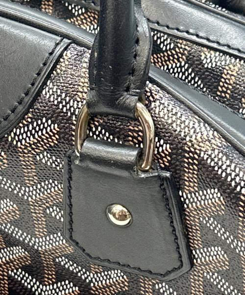 GOYARD（ゴヤール）GOYARD (ゴヤール) ボストンバッグ サンジャンヌMM ブラウン×ブラックの古着・服飾アイテム