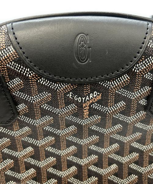GOYARD（ゴヤール）GOYARD (ゴヤール) ボストンバッグ サンジャンヌMM ブラウン×ブラックの古着・服飾アイテム