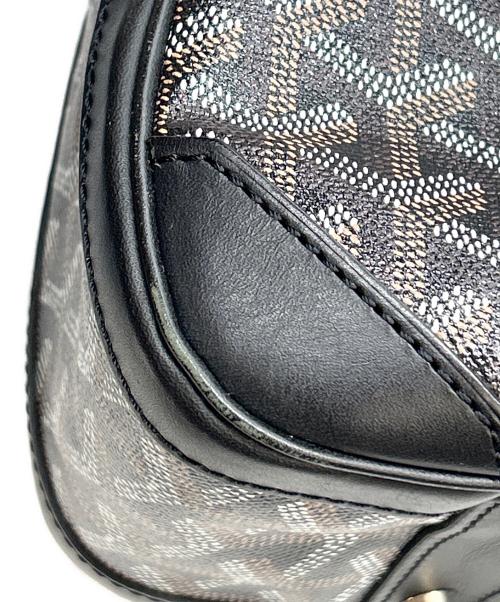 GOYARD（ゴヤール）GOYARD (ゴヤール) ボストンバッグ サンジャンヌMM ブラウン×ブラックの古着・服飾アイテム