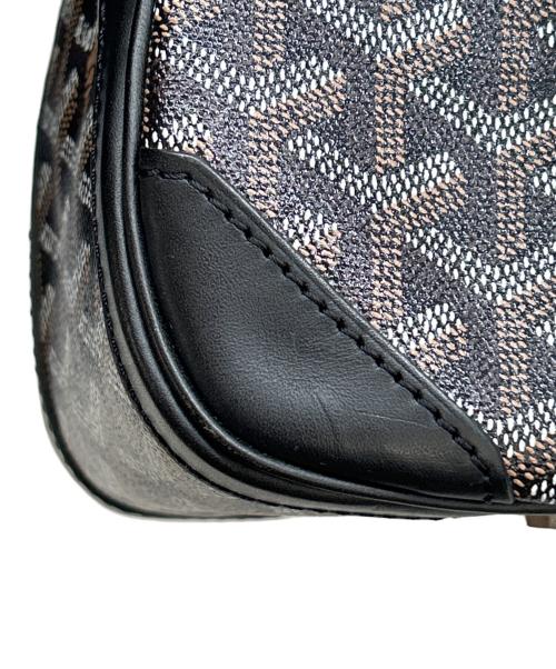 GOYARD（ゴヤール）GOYARD (ゴヤール) ボストンバッグ サンジャンヌMM ブラウン×ブラックの古着・服飾アイテム