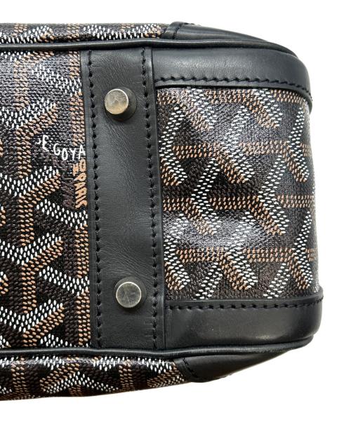 GOYARD（ゴヤール）GOYARD (ゴヤール) ボストンバッグ サンジャンヌMM ブラウン×ブラックの古着・服飾アイテム