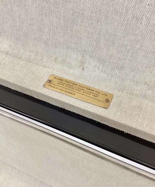 GLOBE-TROTTER（グローブトロッター）GLOBE-TROTTER (グローブトロッター) センテナリー エクストララージ スーツケース ブラックの古着・服飾アイテム