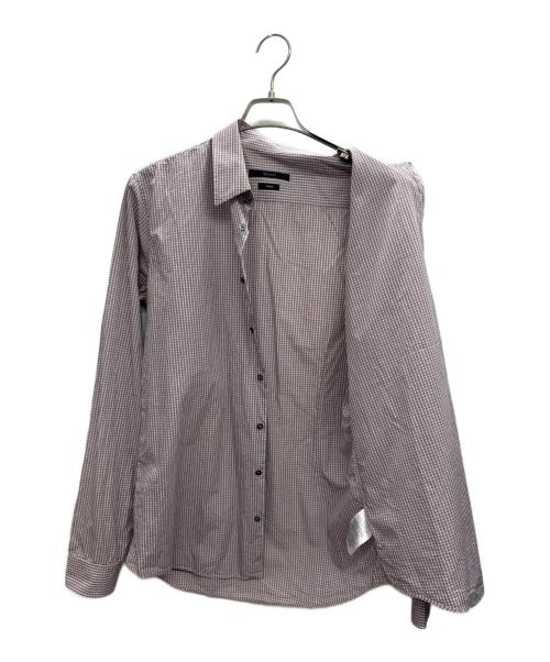 GUCCI（グッチ）GUCCI (グッチ) チェックシャツ レッド サイズ:42の古着・服飾アイテム