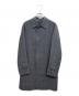 104 MACKINTOSH（104マッキントッシュ）の古着「ステンカラーコート」｜グレー