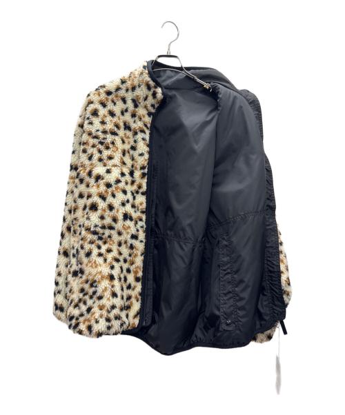 WACKO MARIA（ワコマリア）WACKO MARIA (ワコマリア) REVERSIBLE LEOPARD BOA JACKET ベージュ×ブラック サイズ:L 未使用品の古着・服飾アイテム