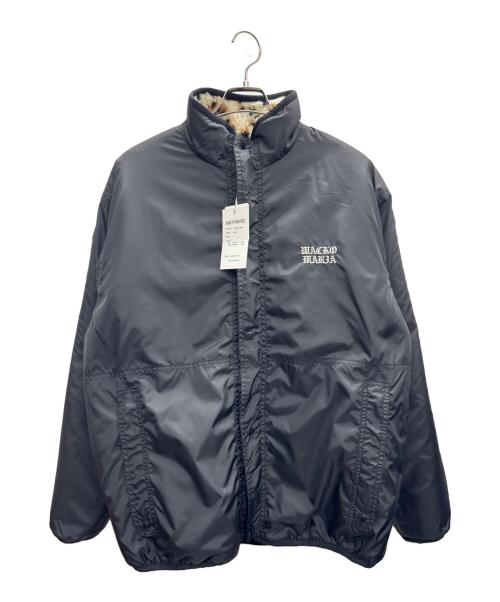 WACKO MARIA（ワコマリア）WACKO MARIA (ワコマリア) REVERSIBLE LEOPARD BOA JACKET ベージュ×ブラック サイズ:L 未使用品の古着・服飾アイテム