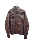 JELADOジェラード）の古着「ホースハイドコサックジャケット」｜ブラウン