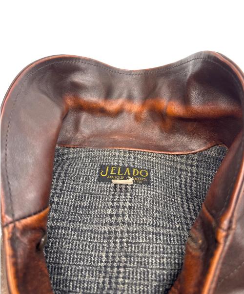 JELADO（ジェラード）JELADO (ジェラード) ホースハイドコサックジャケット ブラウン サイズ:Sの古着・服飾アイテム