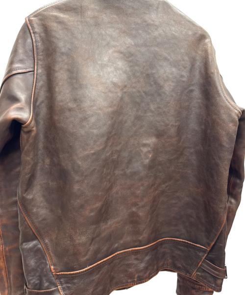 JELADO（ジェラード）JELADO (ジェラード) ホースハイドコサックジャケット ブラウン サイズ:Sの古着・服飾アイテム