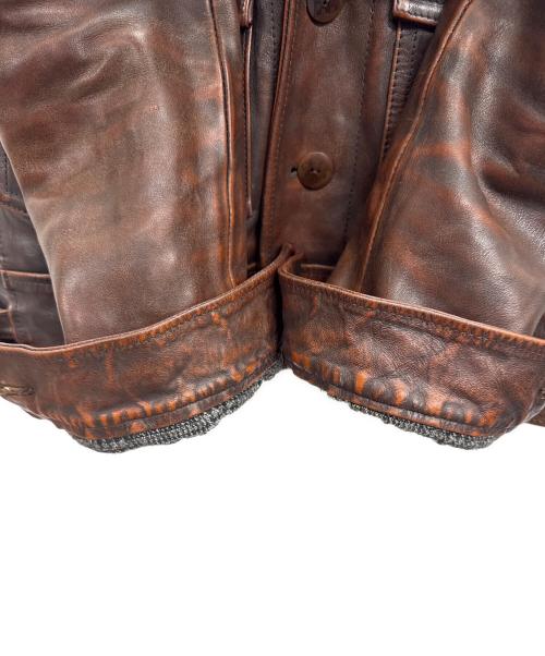 JELADO（ジェラード）JELADO (ジェラード) ホースハイドコサックジャケット ブラウン サイズ:Sの古着・服飾アイテム